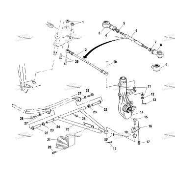 AARM/STRUT MOUNTING A01BG50AA
