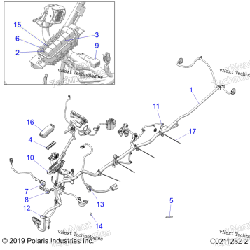 ELECTRICAL, MAIN WIRE HARNESS