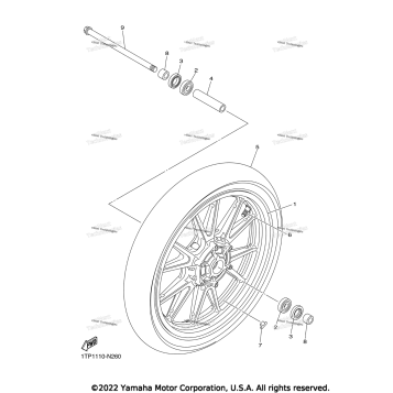 FRONT WHEEL