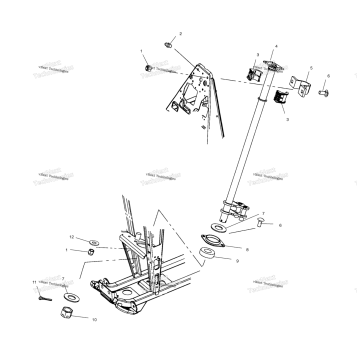 STEERING POST