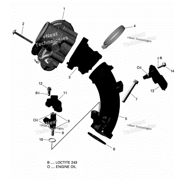 AIR INTAKE MANIFOLD AND THROTTLE BODY