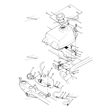 FUEL TANK ASSEMBLY 350 4X4 UPDATE