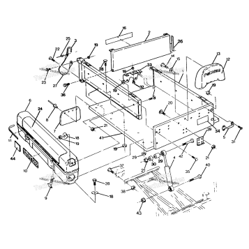 UTILITY DUMP BOX ASSEMBLY 250 4X6