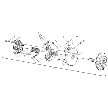 DRIVE CLUTCH ASSEMBLY