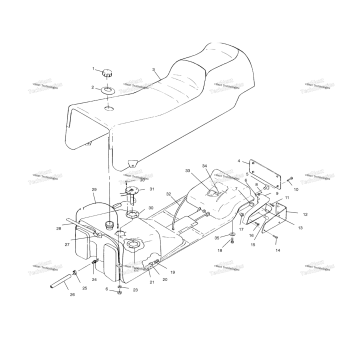 SEAT & GAS TANK