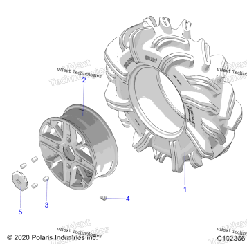 WHEELS, FRONT