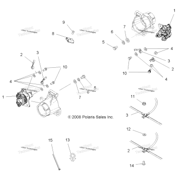 BRAKES, REAR BRAKE LINES