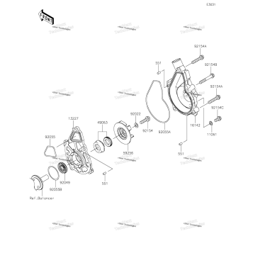 WATER PUMP