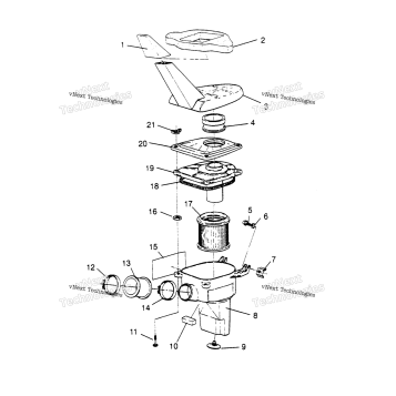 AIR BOX ASSEMBLY TRAIL BOSS