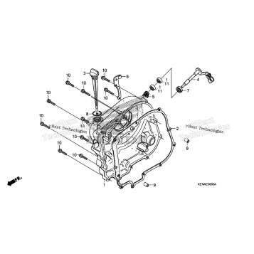 RIGHT CRANKCASE COVER