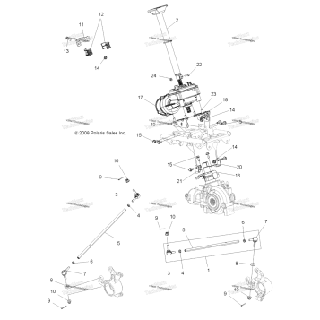 STEERING, STEERING POST ASM