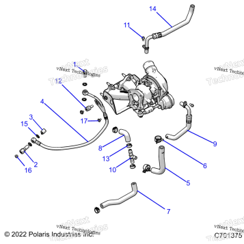 ENGINE, TURBO, COOLING AND OIL Z23RAB92A/92B