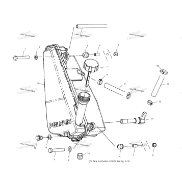 OIL TANK A02CL50AA/DA (4967986798E05)