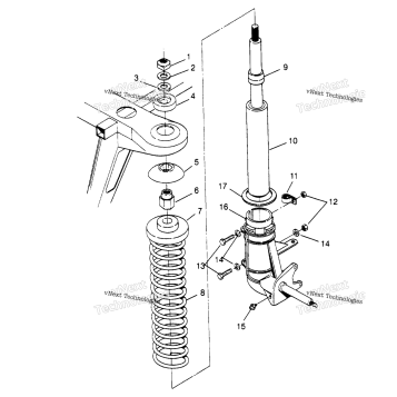 STRUT ASSEMBLY TRAIL BLAZER
