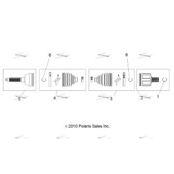 DRIVE TRAIN, FRONT DRIVE SHAFT