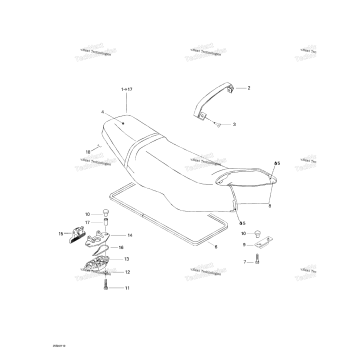 SEAT AND ENGINE COVER