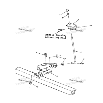 PARK BRAKE ASSEMBLY SWEDISH 350 4X4