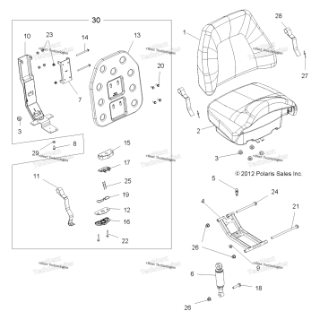 BODY, SEAT, PASSENGER