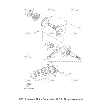 CRANKSHAFT PISTON