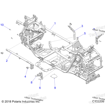 CHASSIS, MAIN FRAME
