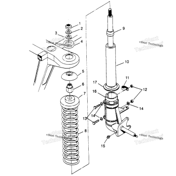 STRUT ASSEMBLY SPORT 400L