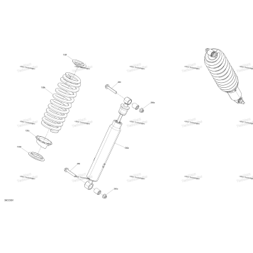 SUSPENSION - FRONT SHOCKS