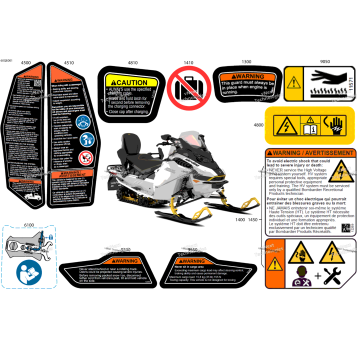 BODY - WARNING DECALS