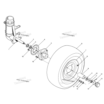 FRONT WHEEL ASSEMBLY