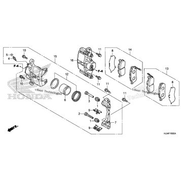 FRONT BRAKE CALIPER