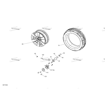 DRIVE, FRONT - WHEELS