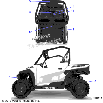 BODY, DECALS, WARNING