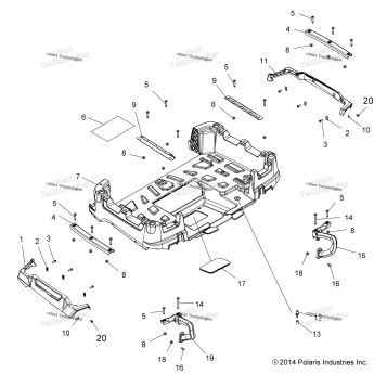 BODY, BOX, REAR