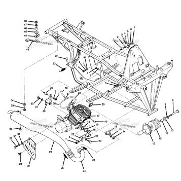 ENGINE & MUFFLER MOUNTING