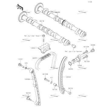CAMSHAFT(S)/TENSIONER