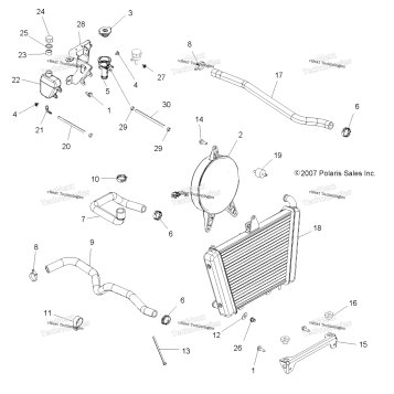 ENGINE, COOLING SYSTEM