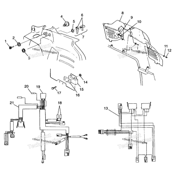 CONSOLE & WIRE HARNESS