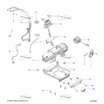 CHASSIS, WINCH