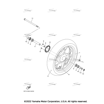 FRONT WHEEL