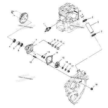 WATER PUMP 6X6 400L