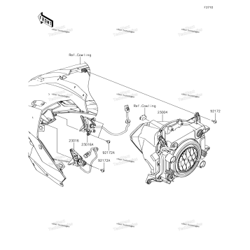 HEADLIGHT(S)(XHF/XJF)