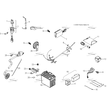 ELECTRICAL, SWITCHES, HARNESS & PARTS