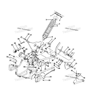 SWING ARM WELDMENT 4X6UPDATED 4/89 (4916361636026A)