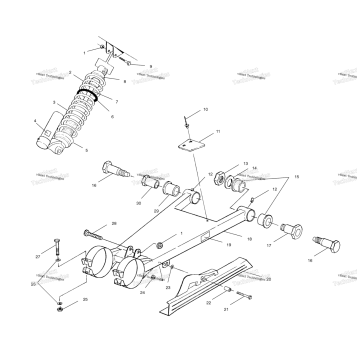 SWING ARM/SHOCK MOUNTING