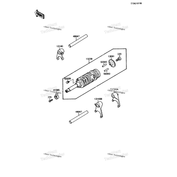 GEAR CHANGE DRUM/SHIFT FORK(S)