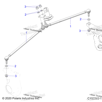 STEERING, TIE RODS