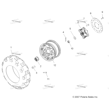 WHEELS, FRONT