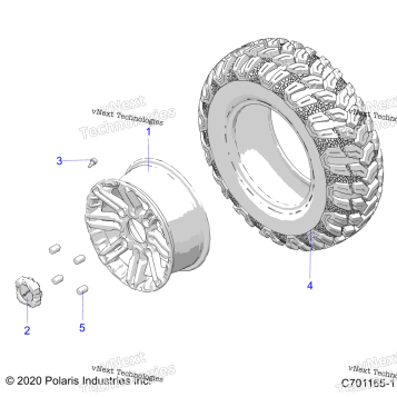 WHEELS, FRONT