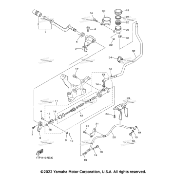 REAR MASTER CYLINDER