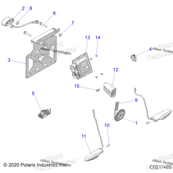 ELECTRICAL, SWITCHES, HORN & ECM