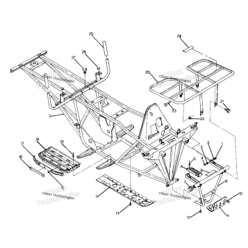 FRAME ASSEMBLY WITH RACKS